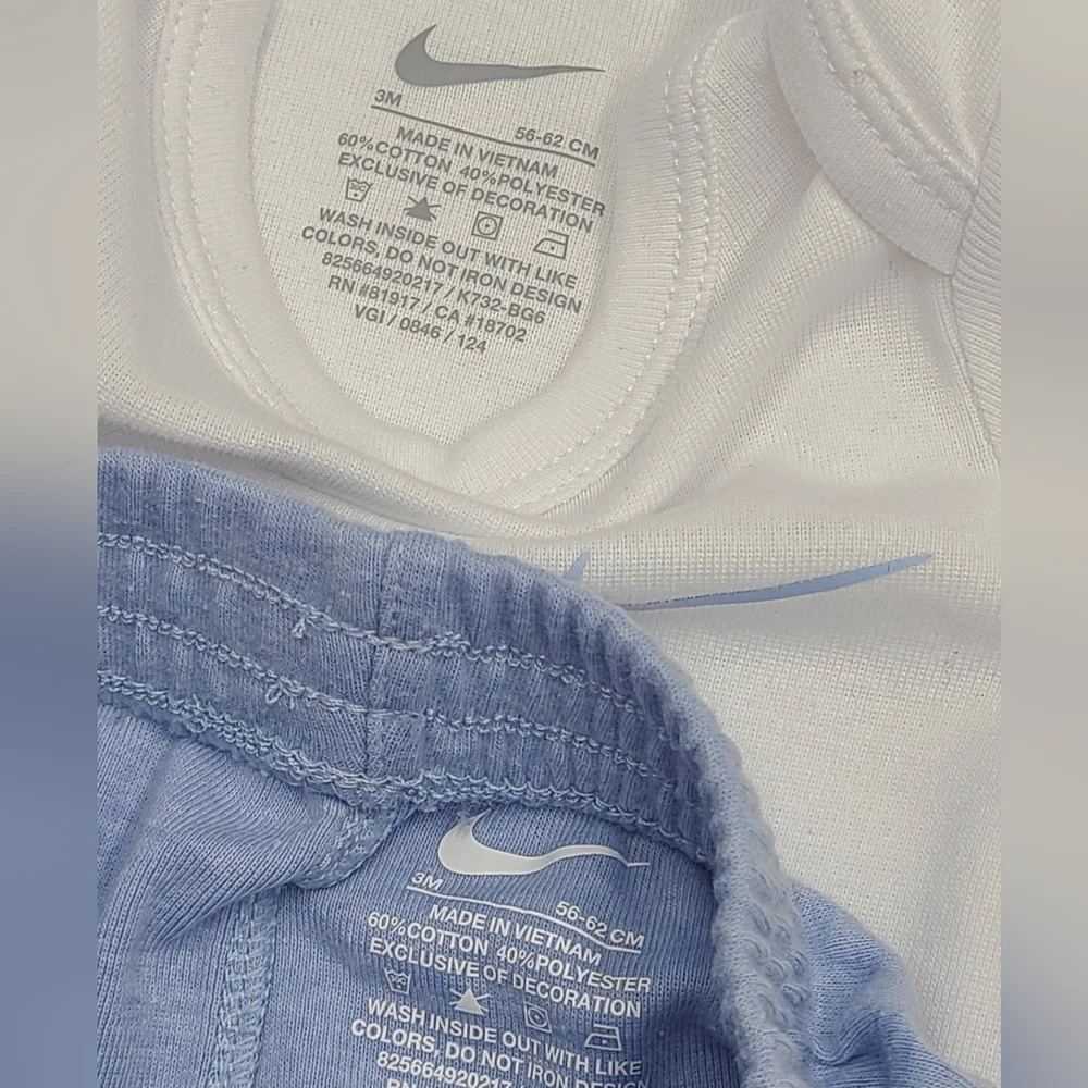 NEW Nike baby boy bodysuit and pants set size 3 months - Picture 2 of 3
